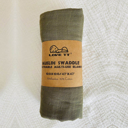 Little Onesie Bamboo Cotton Gauze Bath Towel