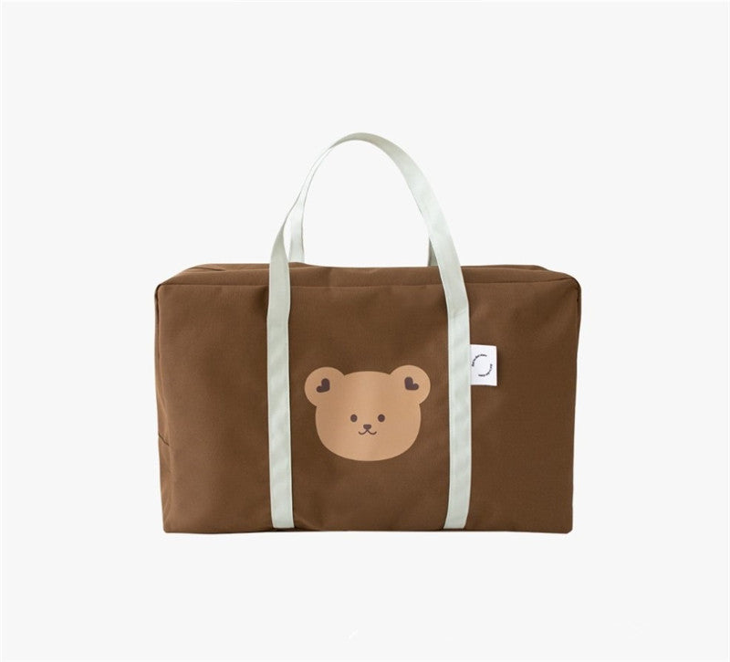 Korean Bear Quilt Storage Bag