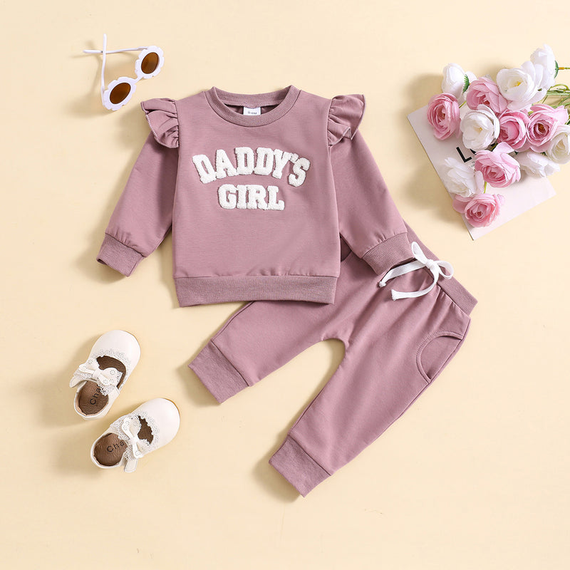 Toddler Girl Ruffle Outfit Set