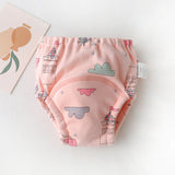 Cute Reusable Cotton waterproof Baby Diapers