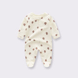 Newborn Baby Knitted Footie Jumpsuit - Little OneSie