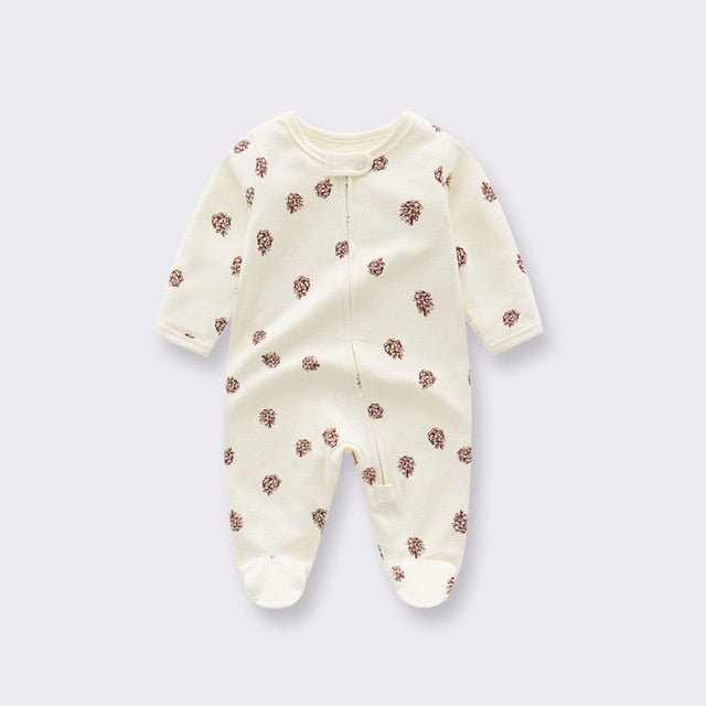 Newborn Baby Knitted Footie Jumpsuit - Little OneSie