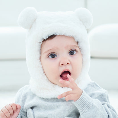 Children's Bib And Ear Protection Hat - Little OneSie