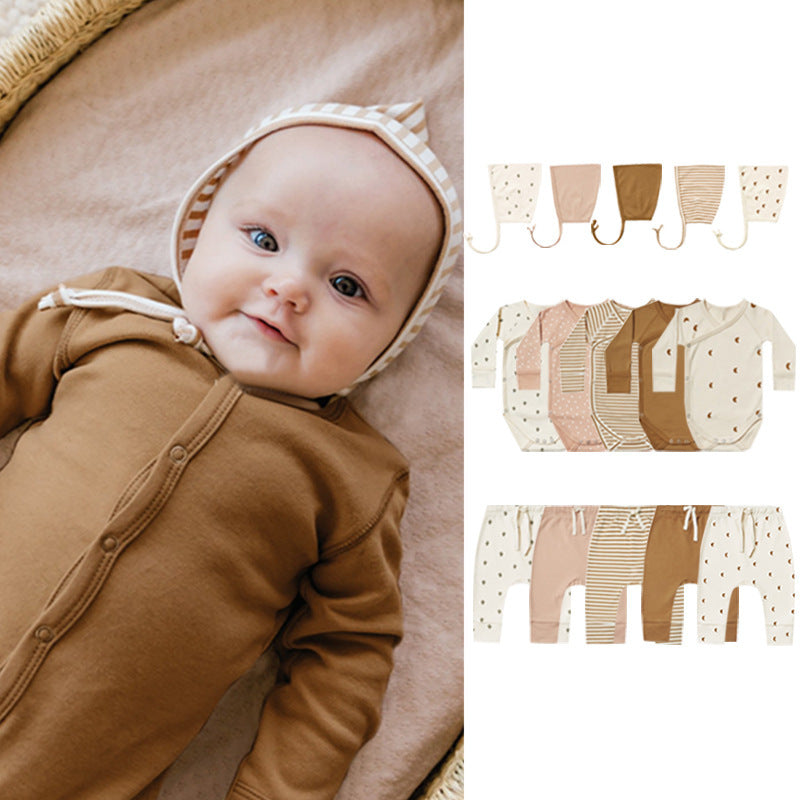 Autumn Cotton Baby Romper