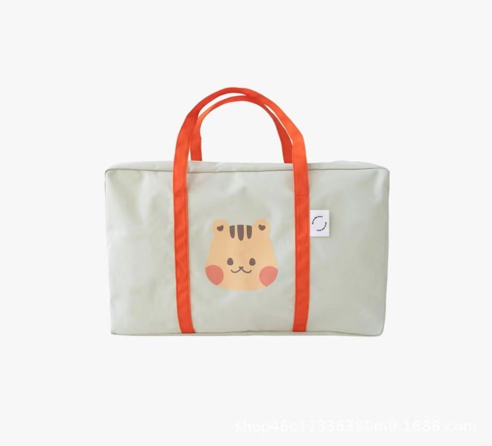 Korean Bear Quilt Storage Bag