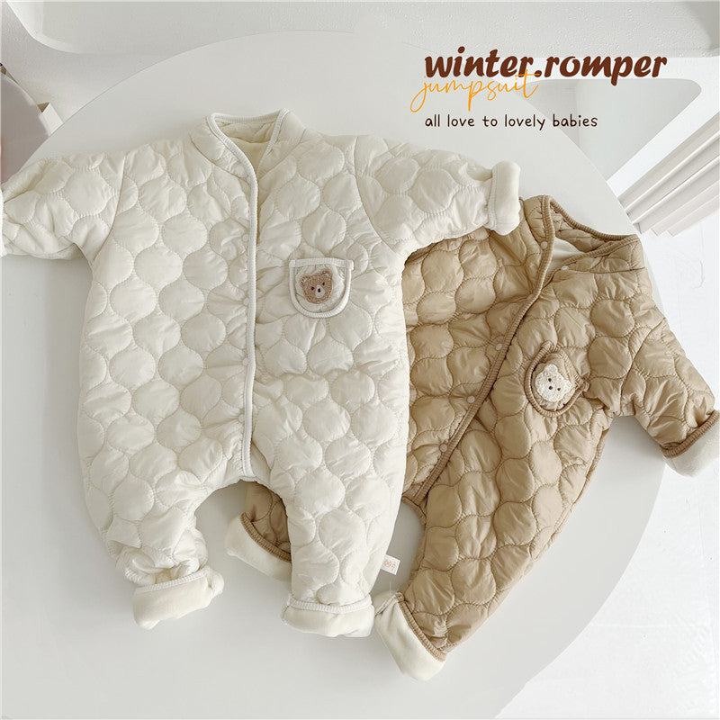 Cozy Windproof Baby Crawling Outfit