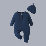 Little Onesie Huafu Grid Jumpsuit for Infants