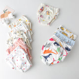 Cute Reusable Cotton waterproof Baby Diapers