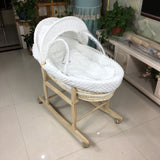 Portable Cradle Bed with Mosquito Net & Mat - Little OneSie