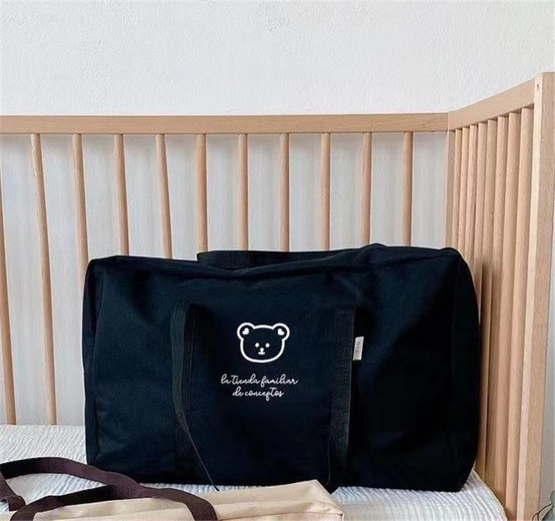 Korean Bear Quilt Storage Bag