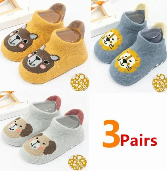 3D Cartoon Baby Floor Sock
