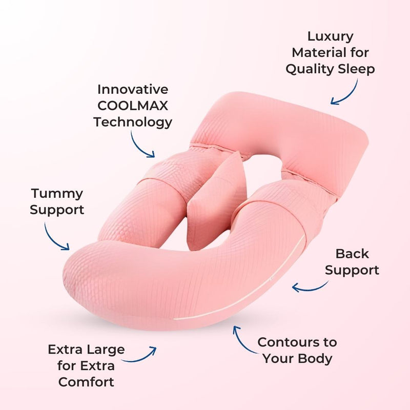 COOLMAX® Premium Pregnancy Pillow - Little OneSie