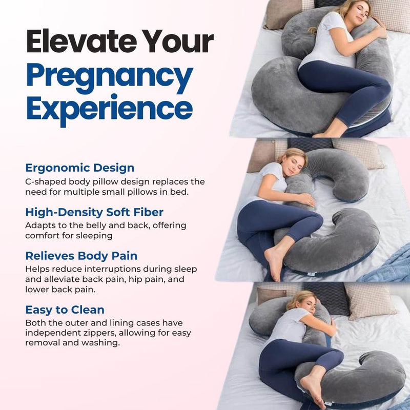 How to use c pregnancy pillow best sale