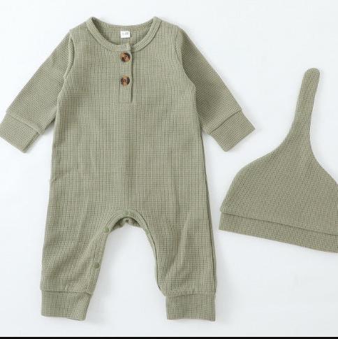 Plaid Baby Jumpsuit - Little OneSie