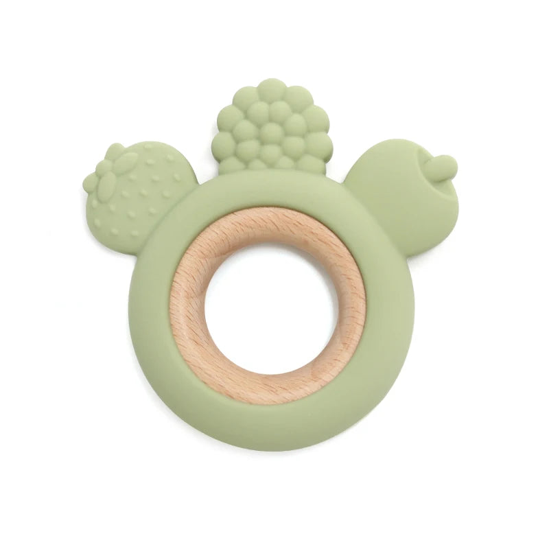 Silicone Teether: Rudder Shape, Kid-Friendly - Little OneSie