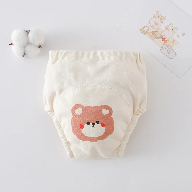 Cute Baby Waterproof Reusable Training Panties - Little OneSie