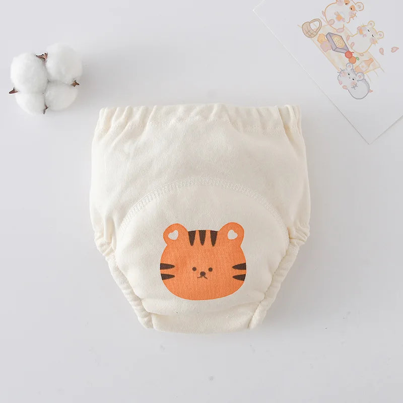 Cute Baby Waterproof Reusable Training Panties - Little OneSie