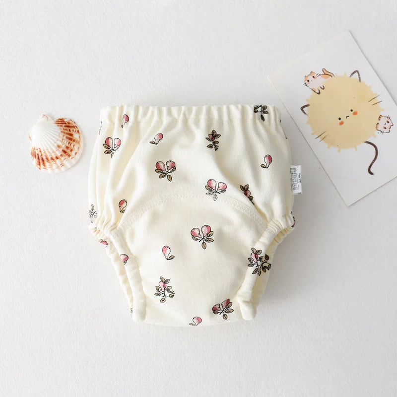 Cute Baby Waterproof Reusable Training Panties - Little OneSie