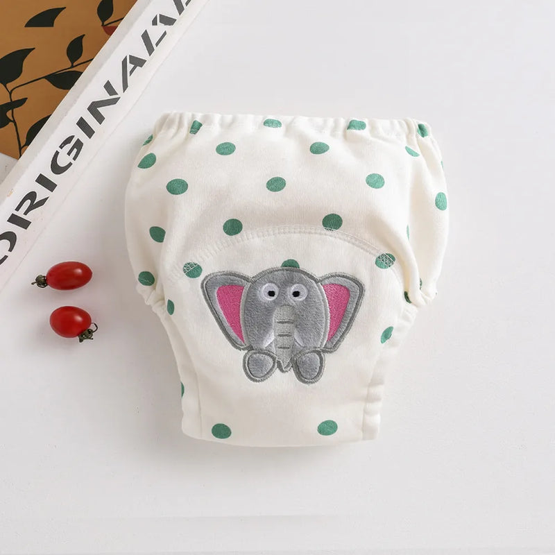 Cute Baby Waterproof Reusable Training Panties - Little OneSie