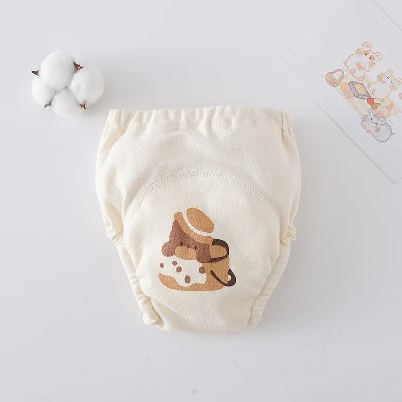 Cute Baby Waterproof Reusable Training Panties - Little OneSie