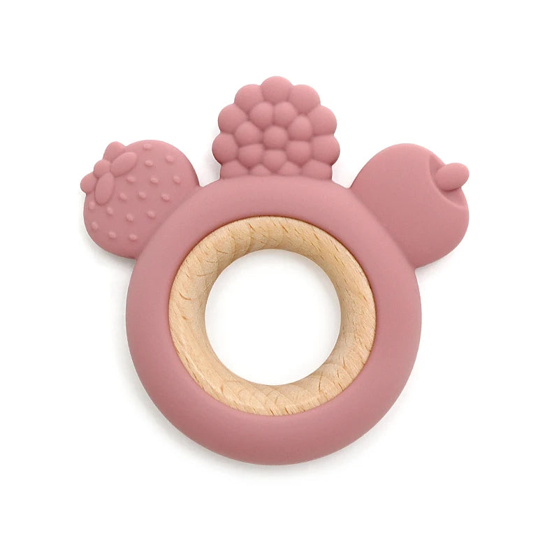 Silicone Teether: Rudder Shape, Kid-Friendly - Little OneSie