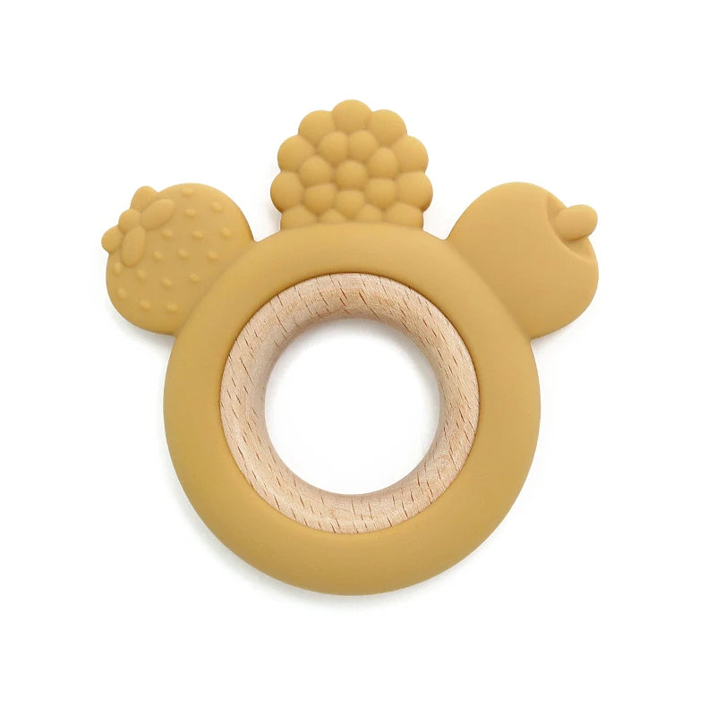 Silicone Teether: Rudder Shape, Kid-Friendly - Little OneSie