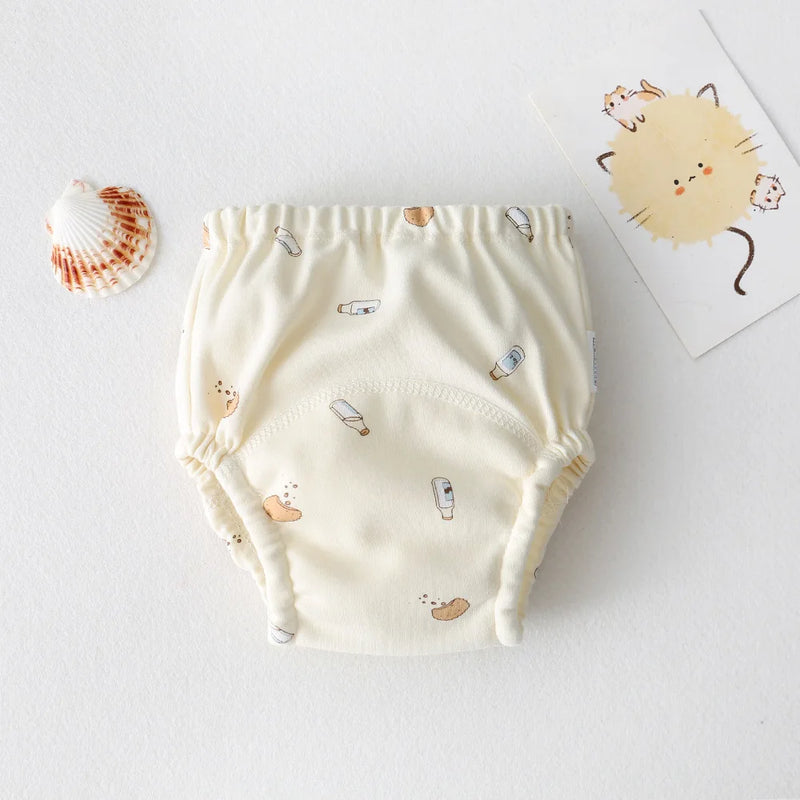 Cute Baby Waterproof Reusable Training Panties - Little OneSie