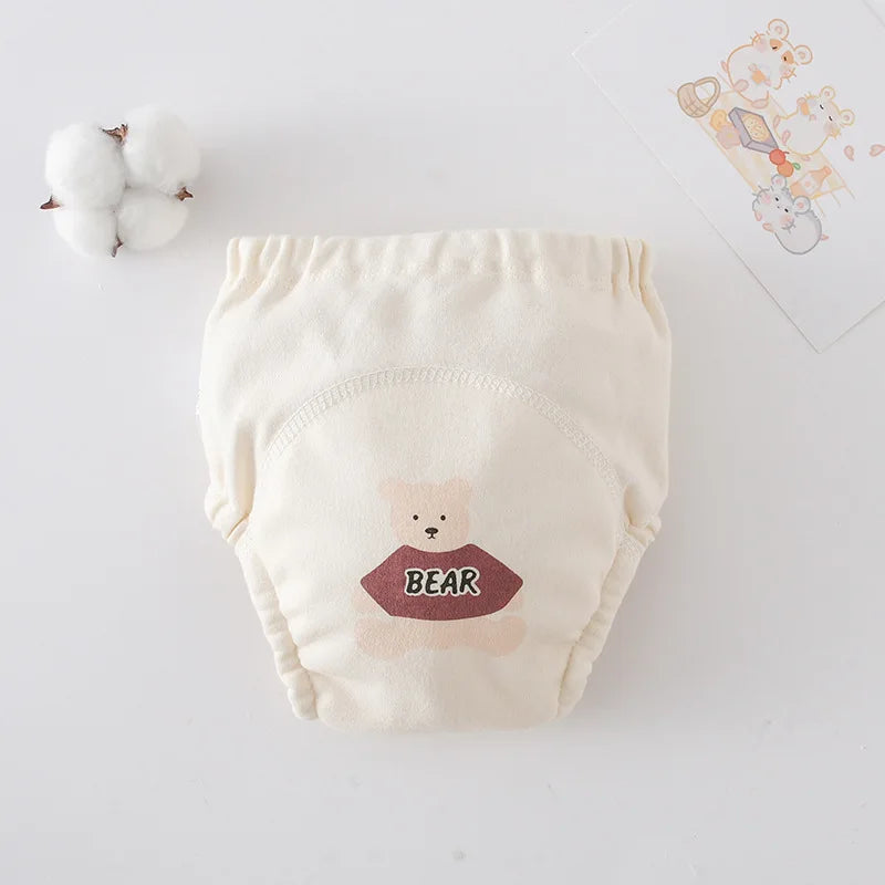 Cute Baby Waterproof Reusable Training Panties - Little OneSie