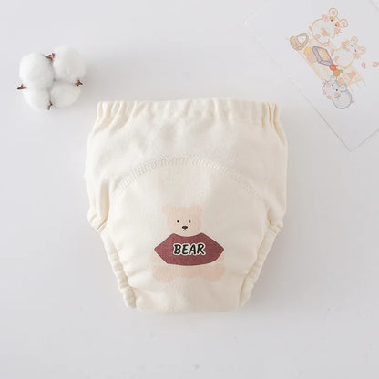 Cute Baby Waterproof Reusable Training Panties - Little OneSie