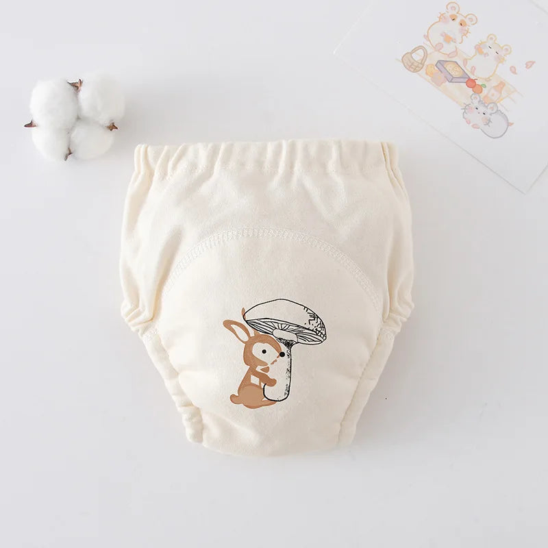 Cute Baby Waterproof Reusable Training Panties - Little OneSie