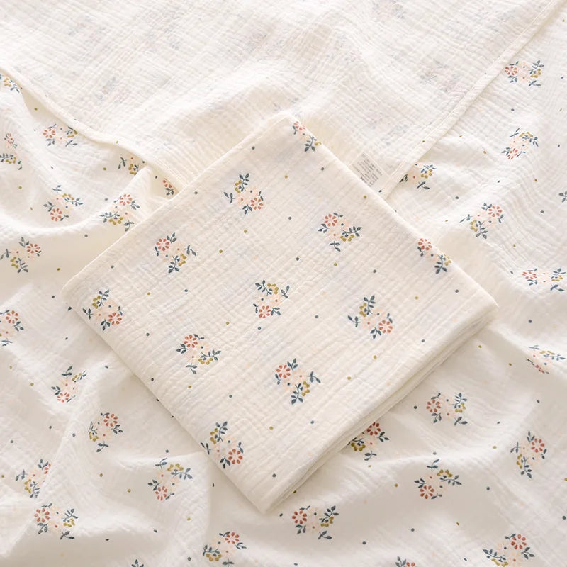 Ins Muslin Swaddle Baby Blanket - Little OneSie