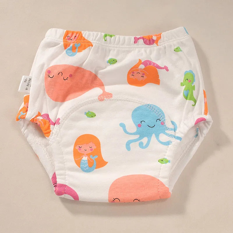 Baby Reusable Diapers: Waterproof, Breathable, 6 Layers - Little OneSie