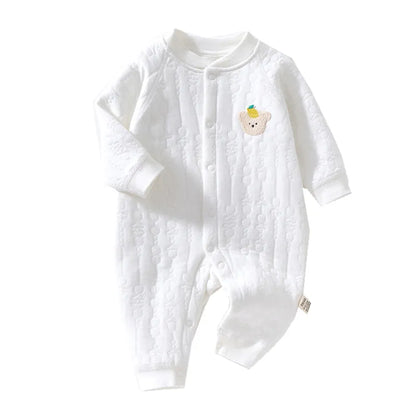 Cotton Bear & Bunny Newborn Romper - Little OneSie