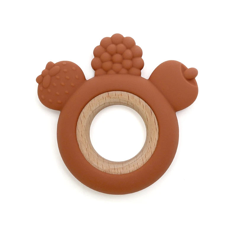 Silicone Teether: Rudder Shape, Kid-Friendly - Little OneSie