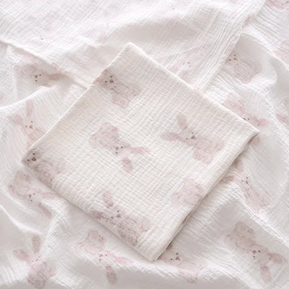 Ins Muslin Swaddle Baby Blanket - Little OneSie