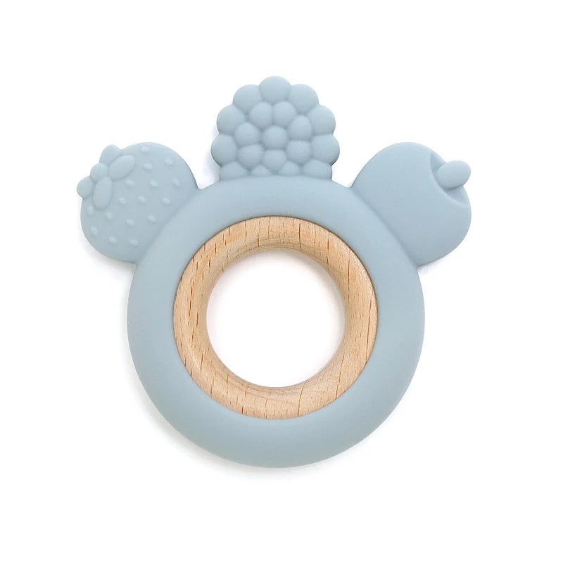 Silicone Teether: Rudder Shape, Kid-Friendly - Little OneSie