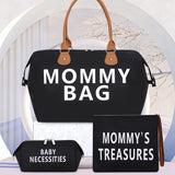 3-Piece Multifunctional Mommy Bag Set: Dry-Wet Separation - Little OneSie