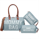 3-Piece Multifunctional Mommy Bag Set: Dry-Wet Separation - Little OneSie