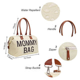 3-Piece Multifunctional Mommy Bag Set: Dry-Wet Separation - Little OneSie