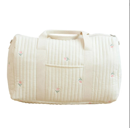 Embroidered Travel Duffel Mommy Bag