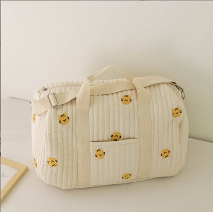 Embroidered Travel Duffel Mommy Bag