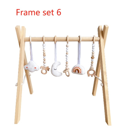 Nordic Wooden Baby Gym