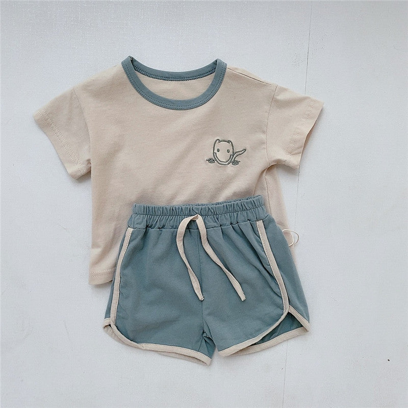 100% Pure Cotton Two-Piece Kids Outfit