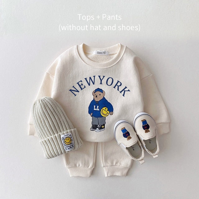 Baby Casual Hoodie and Pants Set - Little OneSie