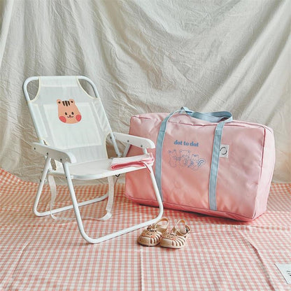 Korean Bear Quilt Storage Bag