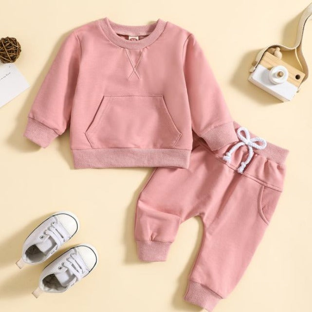 Little Onesie Hoodie and Pants Set