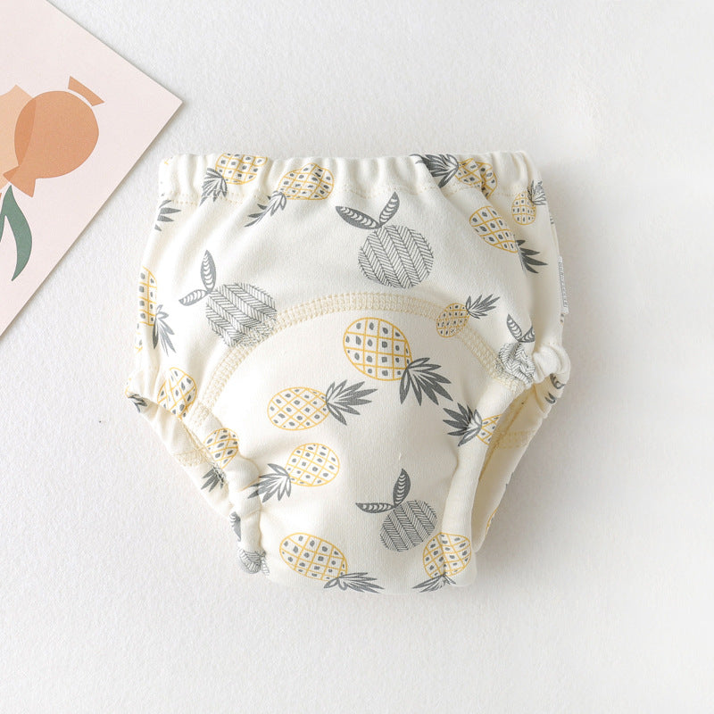 Cute Reusable Cotton waterproof Baby Diapers