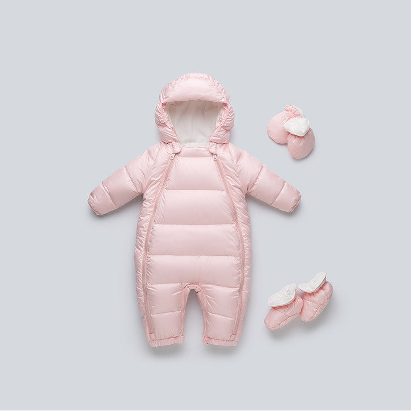 Little Onesie Baby Down Jacket Jumpsuit