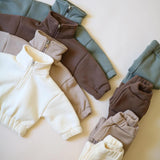 Little Onesie Korean Winter Fleece Clothing Set