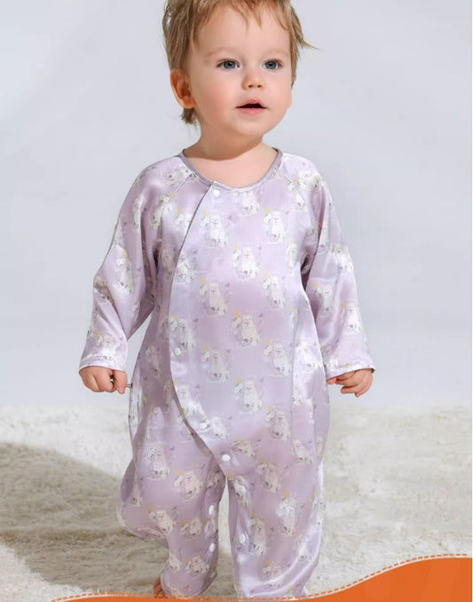 100%  Mulberry Silk Newborn Suit
